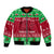 Personalised Wales Christmas Bomber Jacket Nadolig Llawen Cymru Unique Version - Wonder Print Shop