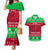 Personalised Wales Christmas Couples Matching Mermaid Dress and Hawaiian Shirt Nadolig Llawen Cymru Unique Version - Wonder Print Shop