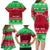 Personalised Wales Christmas Family Matching Long Sleeve Bodycon Dress and Hawaiian Shirt Nadolig Llawen Cymru Unique Version - Wonder Print Shop