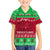 Personalised Wales Christmas Family Matching Off Shoulder Short Dress and Hawaiian Shirt Nadolig Llawen Cymru Unique Version - Wonder Print Shop