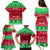 Personalised Wales Christmas Family Matching Puletasi Dress and Hawaiian Shirt Nadolig Llawen Cymru Unique Version - Wonder Print Shop