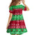 Personalised Wales Christmas Family Matching Short Sleeve Bodycon Dress and Hawaiian Shirt Nadolig Llawen Cymru Unique Version - Wonder Print Shop