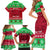 Personalised Wales Christmas Family Matching Short Sleeve Bodycon Dress and Hawaiian Shirt Nadolig Llawen Cymru Unique Version - Wonder Print Shop