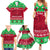 Personalised Wales Christmas Family Matching Summer Maxi Dress and Hawaiian Shirt Nadolig Llawen Cymru Unique Version - Wonder Print Shop