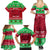 Personalised Wales Christmas Family Matching Summer Maxi Dress and Hawaiian Shirt Nadolig Llawen Cymru Unique Version - Wonder Print Shop