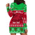 Personalised Wales Christmas Hoodie Dress Nadolig Llawen Cymru Unique Version - Wonder Print Shop