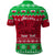 Personalised Wales Christmas Polo Shirt Nadolig Llawen Cymru Unique Version - Wonder Print Shop