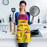 West Indies Cricket Custom Apron Windies Palm Tree Tropical Style - Wonder Print Shop