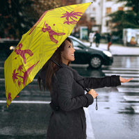 West Indies Cricket Custom Umbrella Windies Palm Tree Tropical Style - Wonder Print Shop