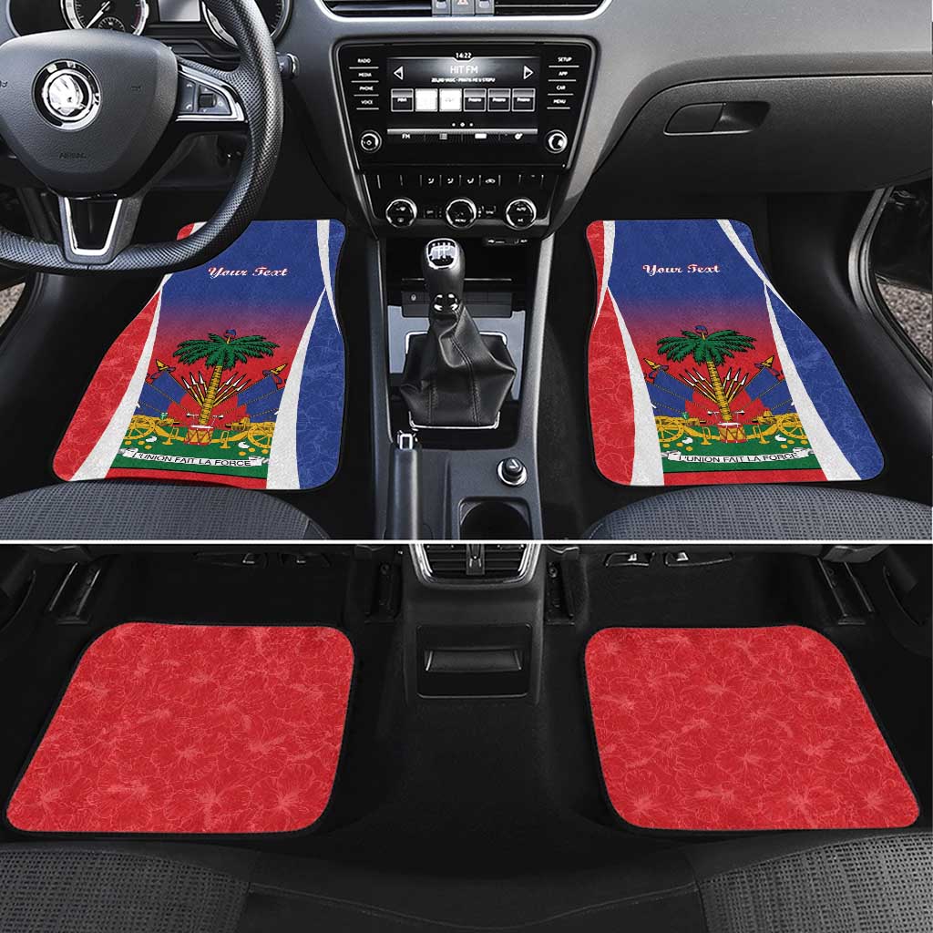 Personalized Haiti 1804 Car Mats Happy 221st Independence Anniversary - Wonder Print Shop