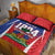 Personalized Haiti 1804 Quilt Bed Set Happy 221st Independence Anniversary - Wonder Print Shop