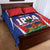 Personalized Haiti 1804 Quilt Bed Set Happy 221st Independence Anniversary - Wonder Print Shop