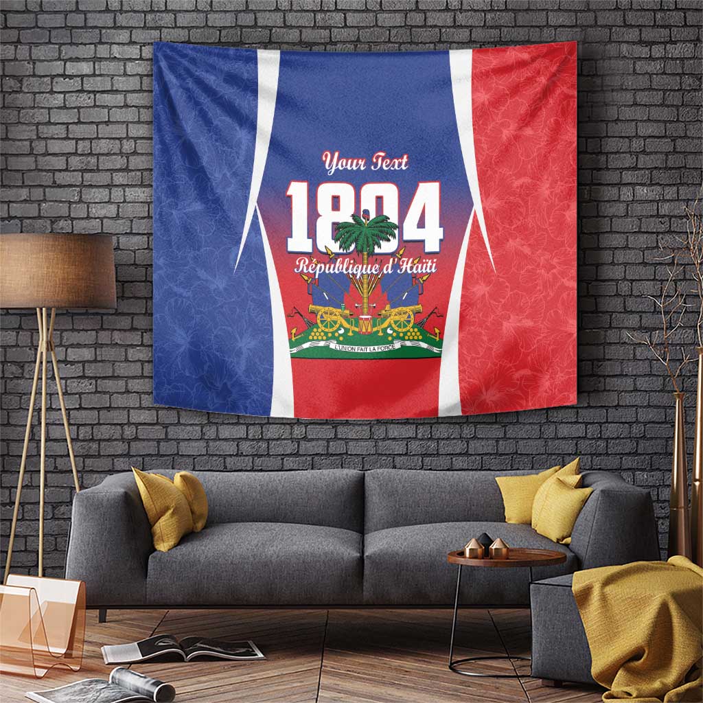 Personalized Haiti 1804 Tapestry Happy 221st Independence Anniversary