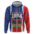 Personalized Haiti 1804 Zip Hoodie Happy 221st Independence Anniversary - Wonder Print Shop