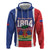 Personalized Haiti 1804 Zip Hoodie Happy 221st Independence Anniversary - Wonder Print Shop