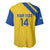 Custom Saint Lucia Football Baseball Jersey 2025 Go Champions - Yellow Version