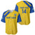 Custom Saint Lucia Football Baseball Jersey 2025 Go Champions - Yellow Version