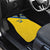 Custom Saint Lucia Football Car Mats 2025 Go Champions - Yellow Version