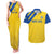 Custom Saint Lucia Football Couples Matching Tank Maxi Dress and Hawaiian Shirt 2025 Go Champions - Yellow Version