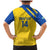 Custom Saint Lucia Football Family Matching Mermaid Dress and Hawaiian Shirt 2025 Go Champions - Yellow Version