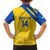 Custom Saint Lucia Football Family Matching Puletasi and Hawaiian Shirt 2025 Go Champions - Yellow Version