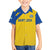 Custom Saint Lucia Football Family Matching Puletasi and Hawaiian Shirt 2025 Go Champions - Yellow Version