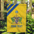 Custom Saint Lucia Football Garden Flag 2025 Go Champions - Yellow Version