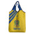 Custom Saint Lucia Football Grocery Bag 2025 Go Champions - Yellow Version