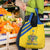 Custom Saint Lucia Football Grocery Bag 2025 Go Champions - Yellow Version