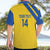 Custom Saint Lucia Football Hawaiian Shirt 2025 Go Champions - Yellow Version