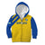 Custom Saint Lucia Football Kid Hoodie 2025 Go Champions - Yellow Version