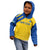 Custom Saint Lucia Football Kid Hoodie 2025 Go Champions - Yellow Version