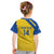 Custom Saint Lucia Football Kid T Shirt 2025 Go Champions - Yellow Version