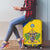 Custom Saint Lucia Football Luggage Cover 2025 Go Champions - Yellow Version