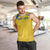 Custom Saint Lucia Football Men Tank Top 2025 Go Champions - Yellow Version