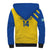 Custom Saint Lucia Football Sherpa Hoodie 2025 Go Champions - Yellow Version