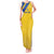 Custom Saint Lucia Football Tank Maxi Dress 2025 Go Champions - Yellow Version