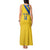 Custom Saint Lucia Football Tank Maxi Dress 2025 Go Champions - Yellow Version