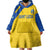 Custom Saint Lucia Football Wearable Blanket Hoodie 2025 Go Champions - Yellow Version