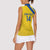 Custom Saint Lucia Football Women Sleeveless Polo Shirt 2025 Go Champions - Yellow Version