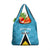 Custom Saint Lucia Football Grocery Bag Flag Style