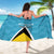 Custom Saint Lucia Football Sarong Flag Style