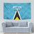 Custom Saint Lucia Football Tapestry Flag Style