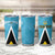 Custom Saint Lucia Football Tumbler Cup Flag Style