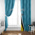 Custom Saint Lucia Football Window Curtain Flag Style