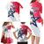 Custom United States Rugby Family Matching Long Sleeve Bodycon Dress and Hawaiian Shirt 2024 Pacific Go Eagles - Wonder Print Shop