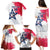 Custom United States Rugby Family Matching Puletasi and Hawaiian Shirt 2024 Pacific Go Eagles - Wonder Print Shop