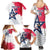 Custom United States Rugby Family Matching Summer Maxi Dress and Hawaiian Shirt 2024 Pacific Go Eagles - Wonder Print Shop