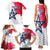 Custom United States Rugby Family Matching Tank Maxi Dress and Hawaiian Shirt 2024 Pacific Go Eagles - Wonder Print Shop