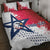 Custom United States Rugby Quilt Bed Set 2024 Pacific Go Eagles - Wonder Print Shop